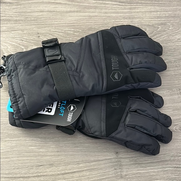 Tough Outfitters Waterproof Black Winter Gloves - Picture 1 of 4